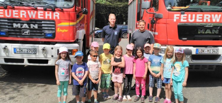 Brandschutzerziehung im Kindergarten