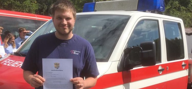 Erfolgreiche Lehrgangsteilnahme
