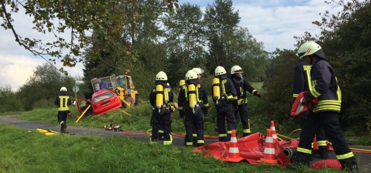 Verkehrsunfall-Übung Verkehrsunfall-Übung
