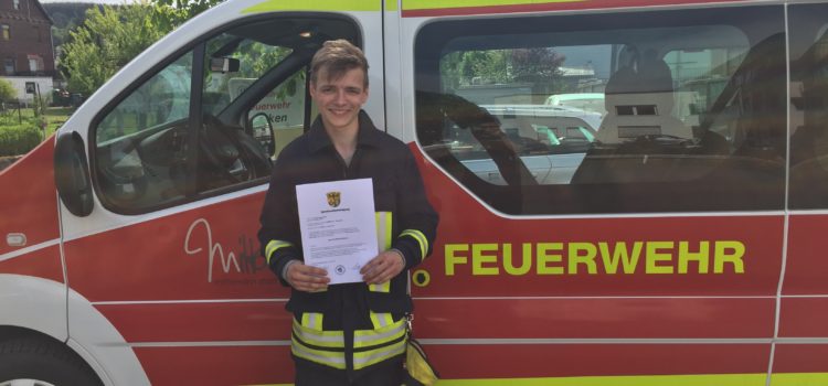 Erfolgreiche Lehrgangsteilnahme