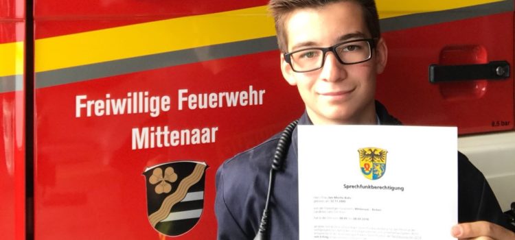 Erfolgreiche Lehrgangsteilnahme