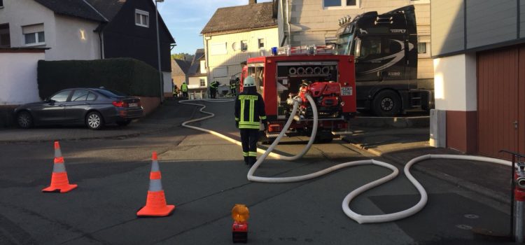 Abschlussübung in Bicken