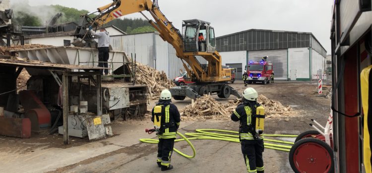 Einsatz 14/2019 „Feuer 2 – Maschinenbrand “