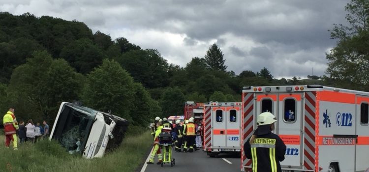 Einsatz 15/2019 „Verkehrsunfall – Mehrere verletzte Personen“