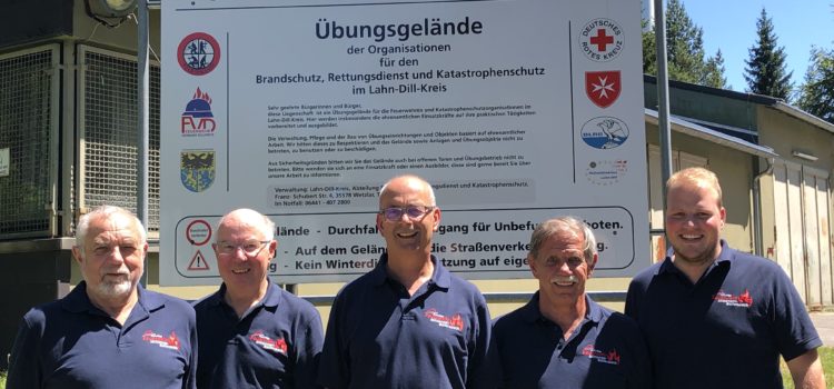 Alters- und Ehrenabteilung auf dem Aktionstag in Frohnhausen