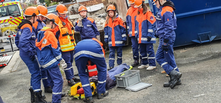 Jugendfeuerwehr im Dauereinsatz