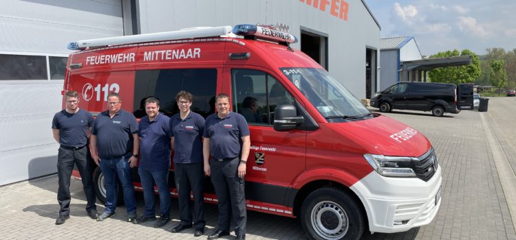 Neuer Einsatzleitwagen in Mittenaar