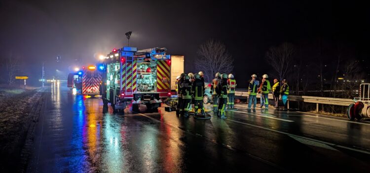 Einsatz 9/2026 „Verkehrsunfall eingeklemmte Person“