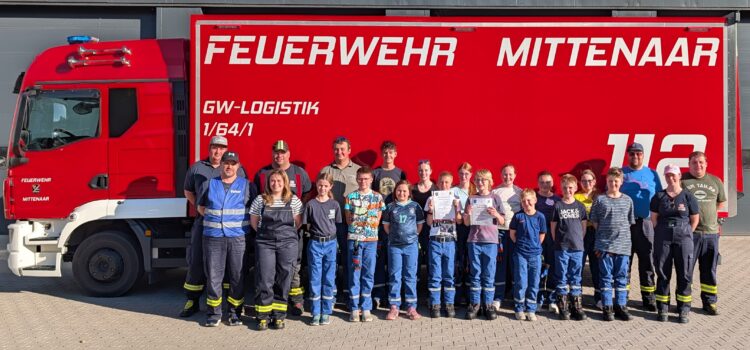 Von den Minis zur Jugendfeuerwehr